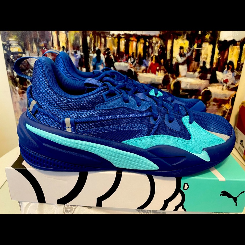 Joe Cole Puma RS Dreamer Aqua Blue